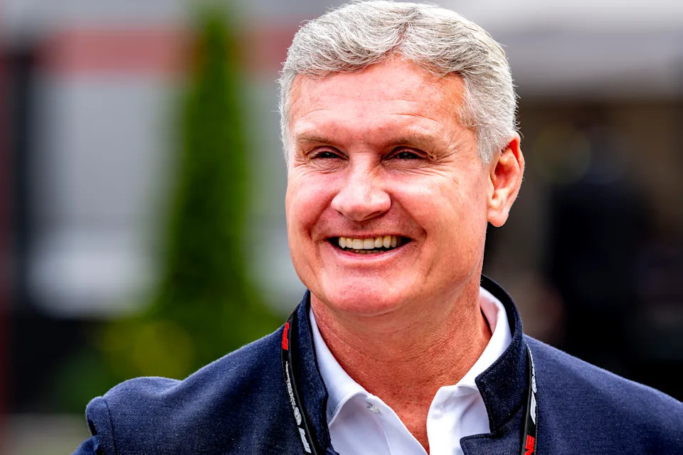 Seen here, former F1 driver David Coulthard.