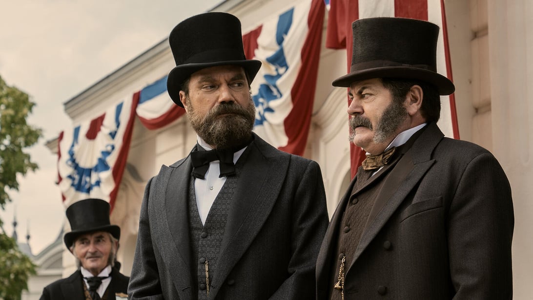 Michael Shannon and Nick Offerman, Death by Lightning