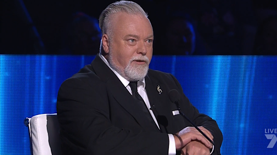 Kyle Sandilands spoke about his future on radio during an appearance on Australian Idol