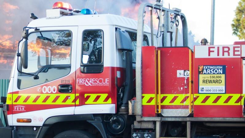 Nedlands home destroyed in fire started by electrical issue involving small fridge