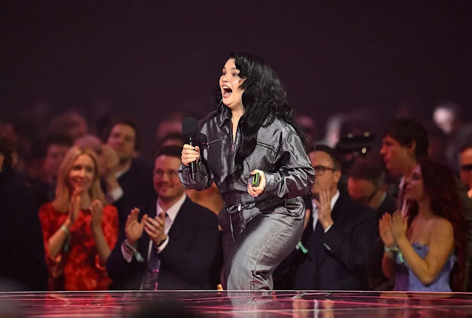 Young won a Grammy and Brit Award in February (Gareth Cattermole/Getty Images)