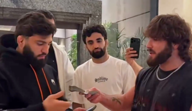 Video: Beef squashed, Georgio Poullas pays UFC's Arman Tsarukyan $10K