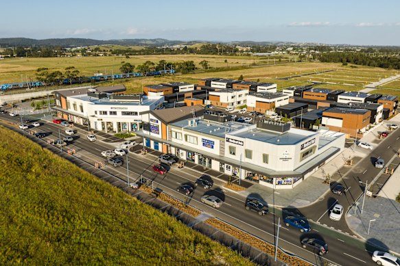 One Centre Square opened in 2021, and remains mostly surrounded by empty land.