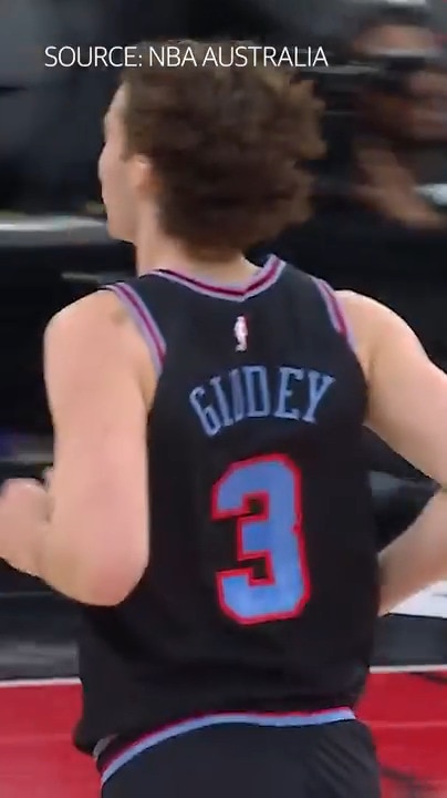 Every assist from Josh Giddey's record night