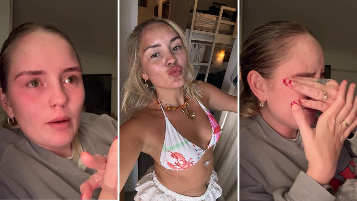 Regan Sparks: UK woman tearful after being barred from entry to Australia over medical condition