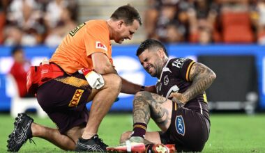 Adam Reynolds injury against Eels, Ben Hunt possible replacement, Brisbane Broncos, Ezra Mam, Reece Walsh, Michael Maguire