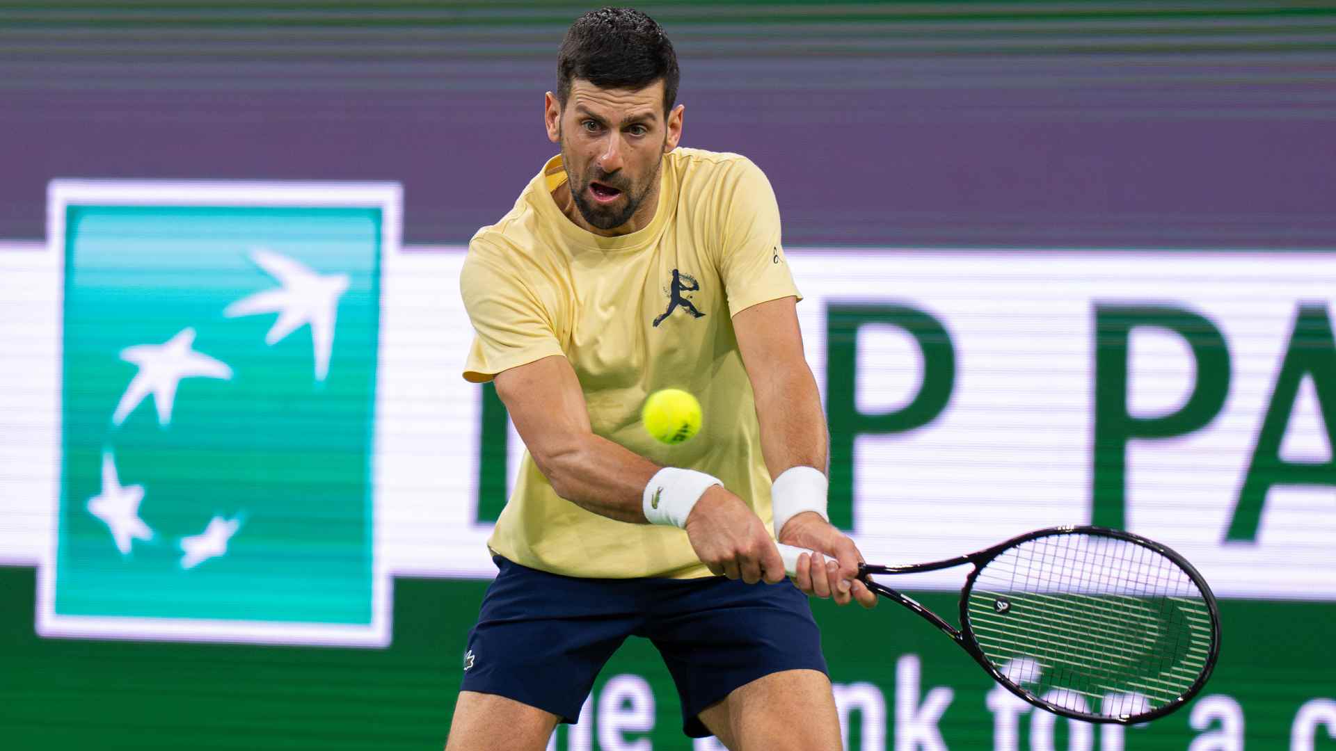 Novak Djokovic is the third seed at the BNP Paribas Open. 