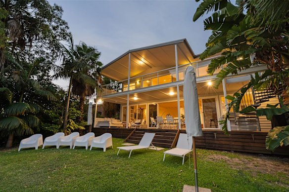 The McMahons bought the property in 2022 from The Block couple Andy and Deb.
