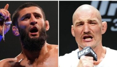 Khamzat Chimaev to defend title against Sean Strickland in May, Quillan Salkilld to face Beneil Dariush