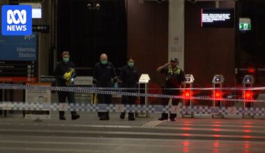 Four arrested over death of man in fight at Mernda Railway Station in Melbourne's north