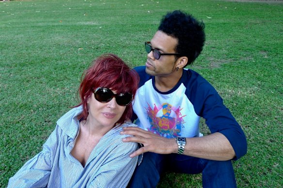 Chrissy Amphlett with husband Charley Drayton.