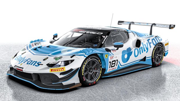 The Ferrari 296 GT3 Renee Gracie will share with Will Davison in the 2026 GT World Challenge Australia.