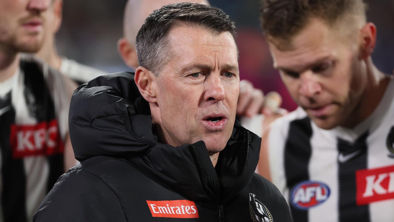 Collingwood Magpies coach Craig McRae addresses personal rumours, press conference, Carlton Blues link, latest news