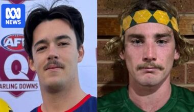 Country footballers jailed for sexually abusing teenage girl at a party on Victoria's Surf Coast