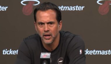 Erik Spoelstra press conference on Bam Adebayo 83 points critics, Shai Gilgeous-Alexander breaks Wilt Chamberlain record