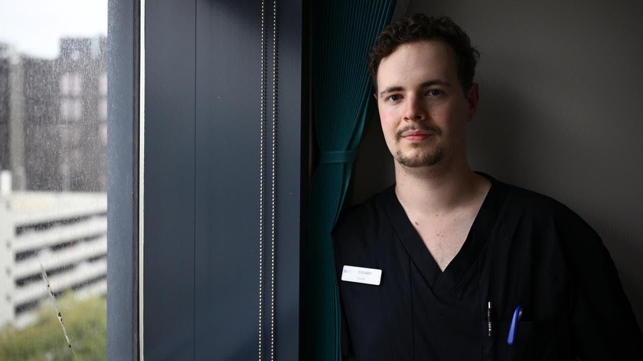 Colbey Alderson poses for a portrait