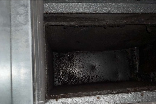 Mould in air conditioning vent