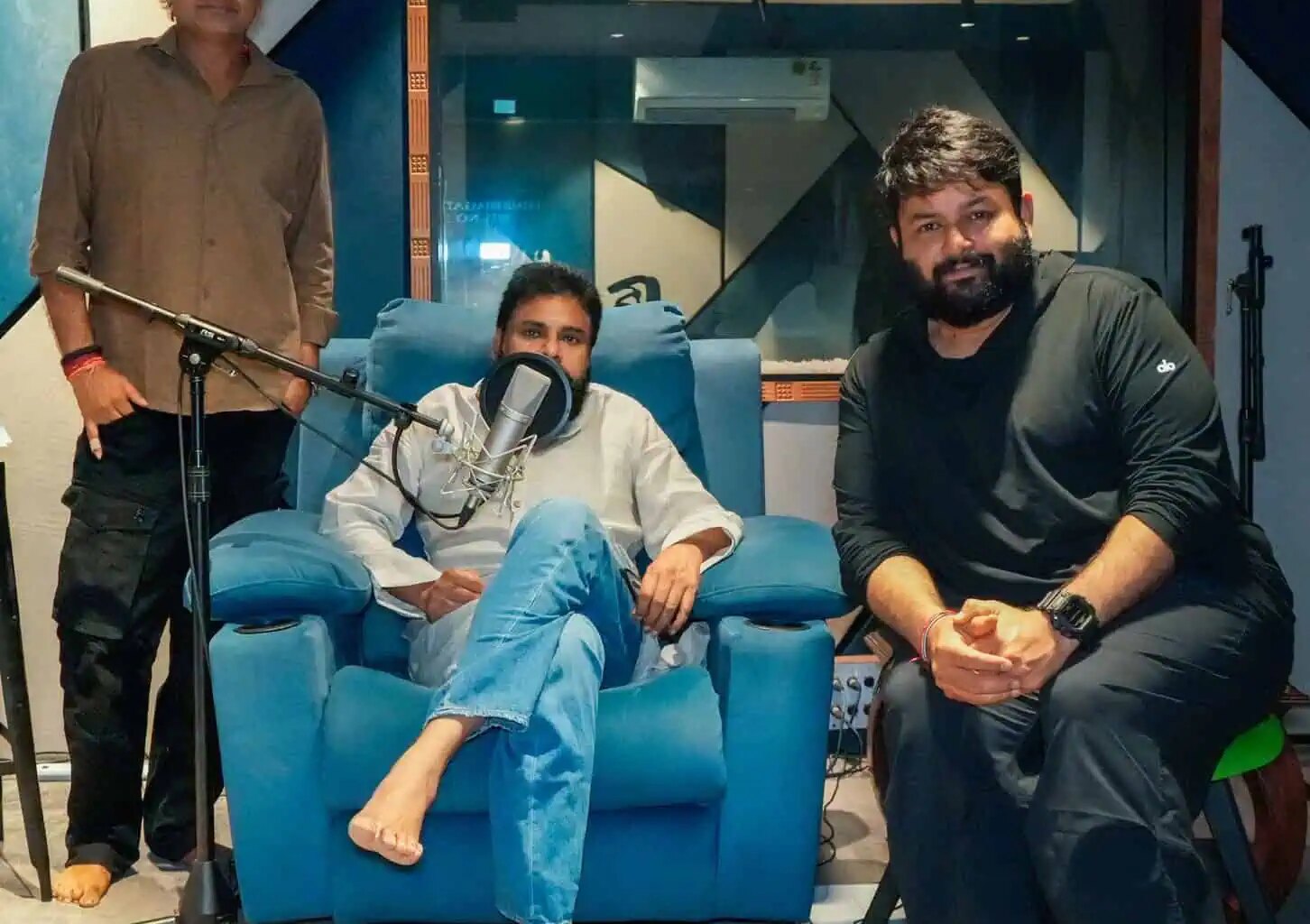 Pawan Dives Into Dubbing for Ustaad Bhagat Singh