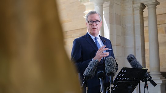 “In Queensland, we’re not prepared to go down that pathway of trialling unproven drugs on children,” Health Minister Tim Nicholls said announcing an extension of the ban last month.