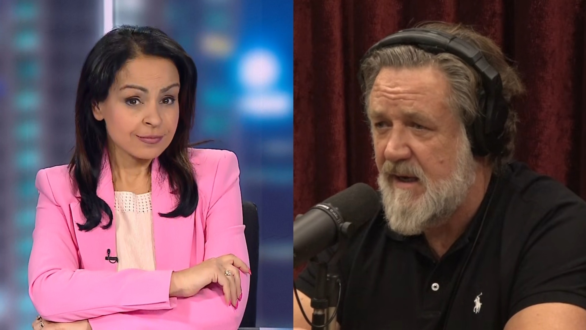 Lefties Losing It: Russell Crowe swoons over left-wing politician