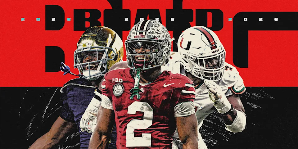 Charles McDonald's top 50 2026 NFL Draft prospects. (Grant Thomas/Yahoo Sports)