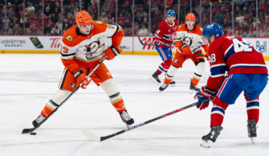 Terry has 3 points in return, Ducks edge Canadiens on late goal