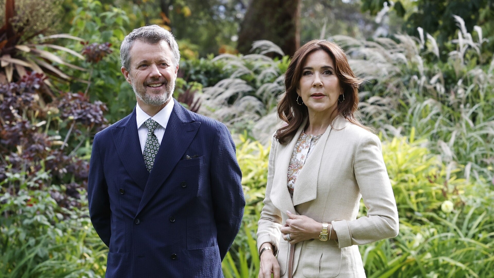 Queen Mary and King Frederik arrive in Hobart for last leg of royal tour