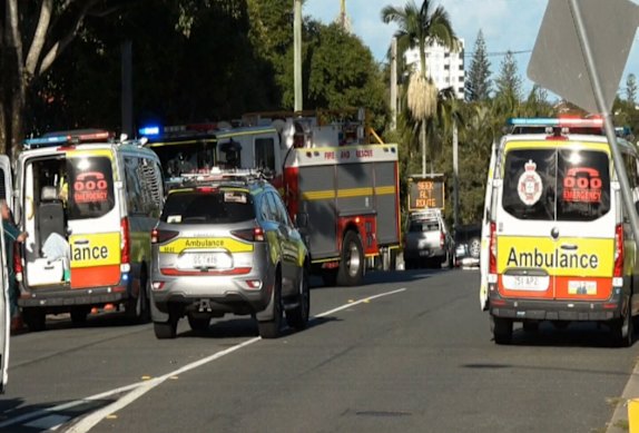 The male driver of the car was not seriously injured in the crash.
