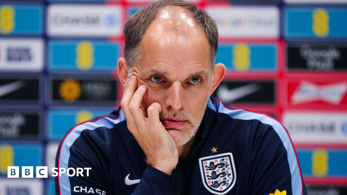 England manager Thomas Tuchel during a news conference