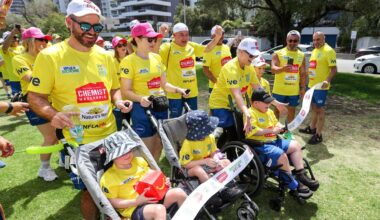 Save Our Sons Foundation leads 92km Perth walk to raise money for kids with Duchenne muscular dystrophy