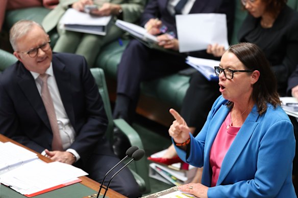 Resources Minister Madeleine King.