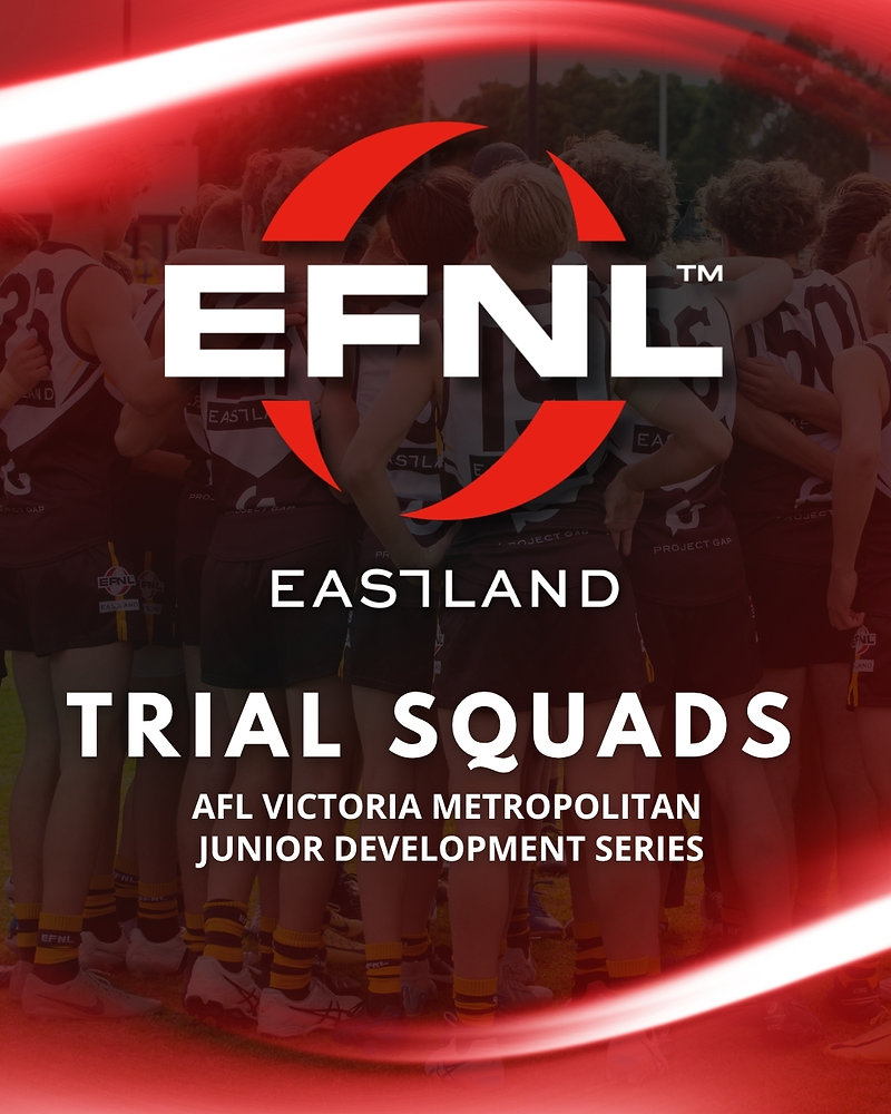 AFL Victoria Metropolitan Junior Development Series Trial Squads