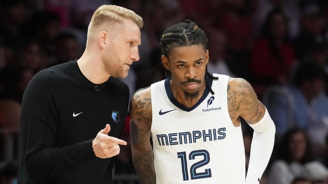 Ja Morant, Brandon Clarke to miss remainder of 2025-26 NBA season