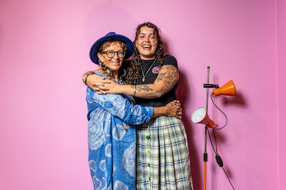 “What do we fight about? Me being overprotective,” Bronwyn says. “…We’ll walk away from each other for five minutes, then come back and have a hug.”