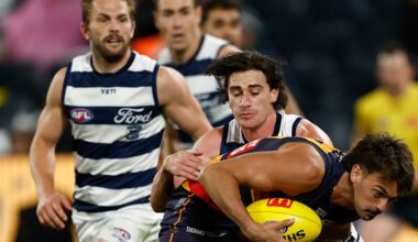 AFL round three 2026, scores, results, odds, stats and start time from GMHBA Stadium in Geelong