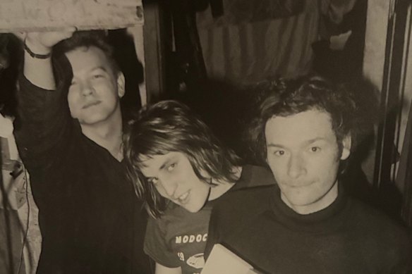 The Mighty Boosh: Stewart Lee, Noel Fielding and Julian Barratt.