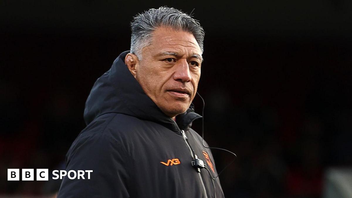 Dragons head coach Filo Tiatia