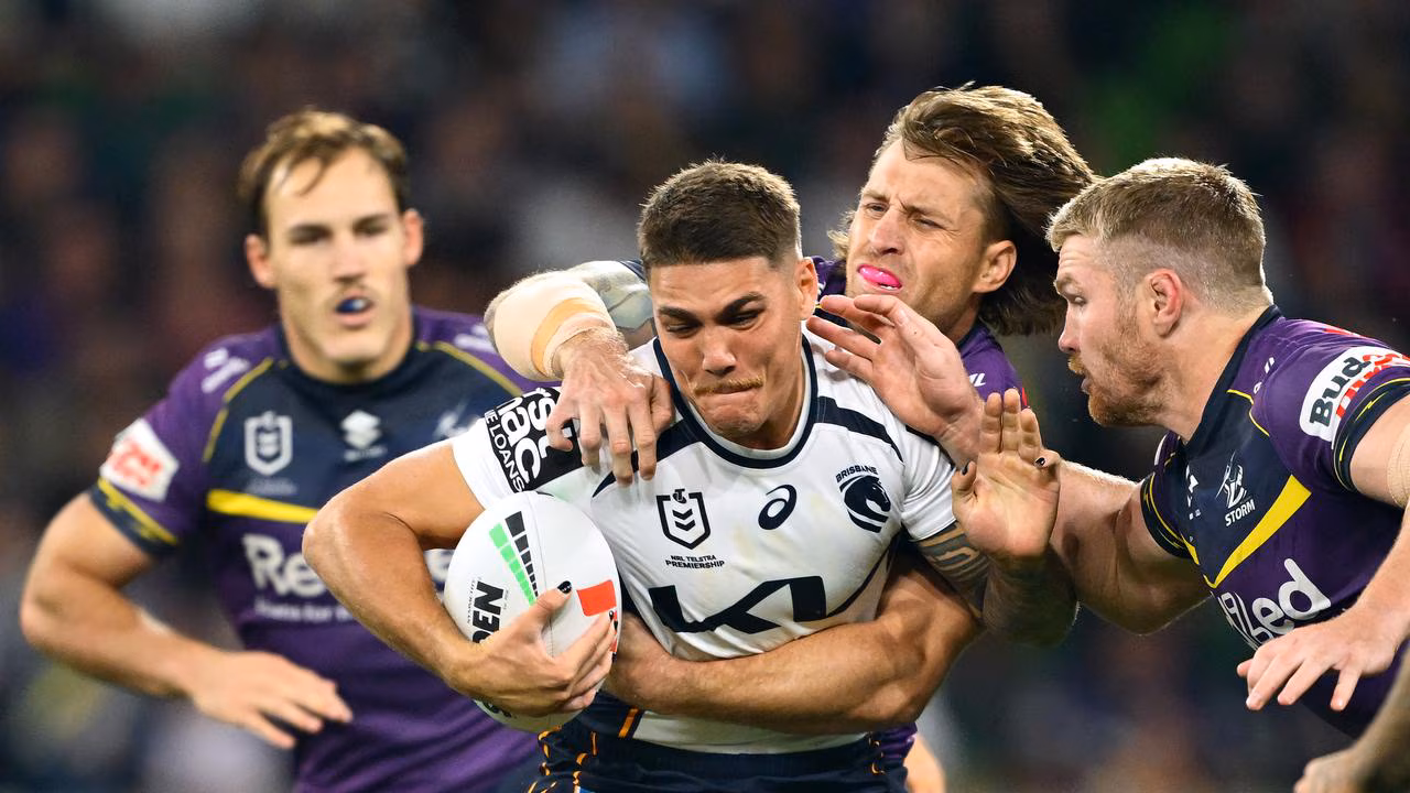 NRL 2026: Broncos unrecognisable as they come out on top in grand final rematch, Melbourne Storm, Reece Walsh
