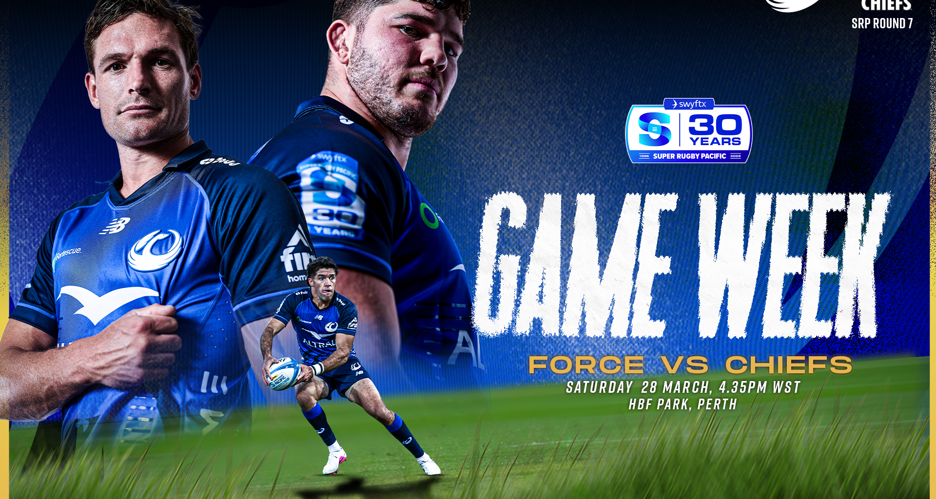 Gameday Info - Force vs Chiefs