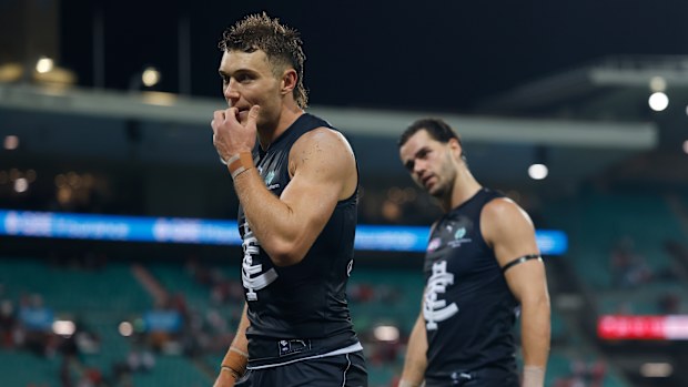 Carlton captain Patrick Cripps.