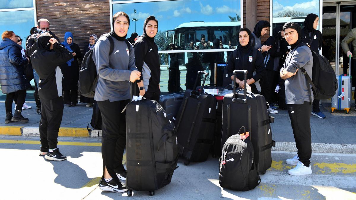 US-Iran war: Women’s Iranian soccer team arrive back in war-torn region after fraught journey from Australia