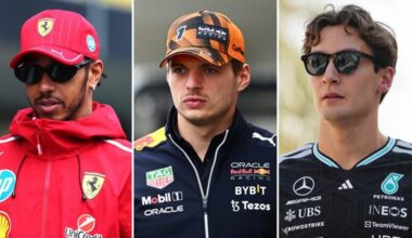 Every driver our of contract at the end of the season, driver market, silly season, Lewis Hamilton, Ferrari, Fernando Alonso, Aston Martin, championship, regulation changes