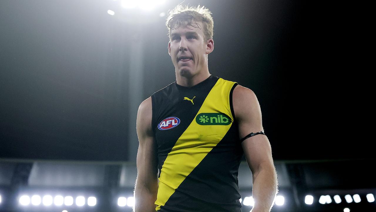 Adem Yze backs Tom Lynch, inaccuracy, kicks 2.7 in blustery conditions, not to blame for loss, press conference, Harry McKay defence, Richmond Tigers lose thriller to Carlton Blues