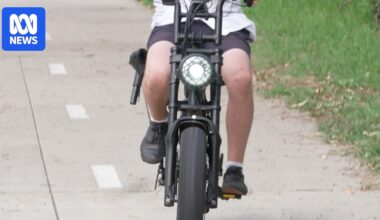 Illegal e-bike riders fined in Sydney's south as police warn of further enforcement
