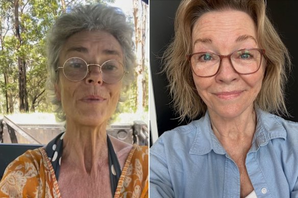 Rachel Ward (left) and Rebecca Gibney.