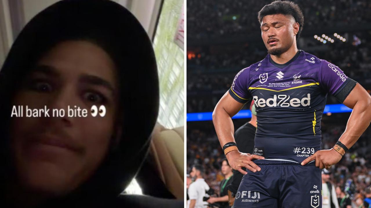 Reece Walsh vs Stefano Utoikamanu on Broncos mocking him, ballsy sledge of Broncos players, Grand Final rematch, Melbourne Storm vs Broncos, Round 3