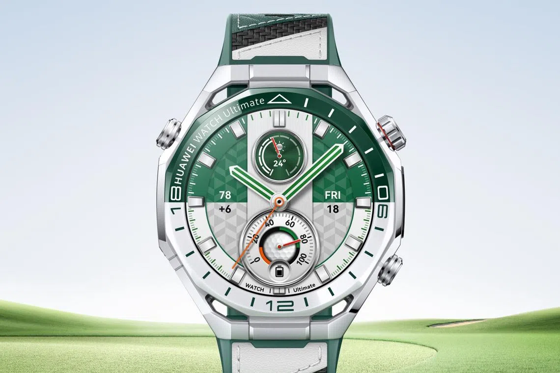Huawei updates its smartwatch for obsessed golfers and brings it to Singapore