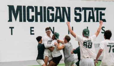 MSU men’s tennis outlasts USC and UCLA to stay atop Big Ten