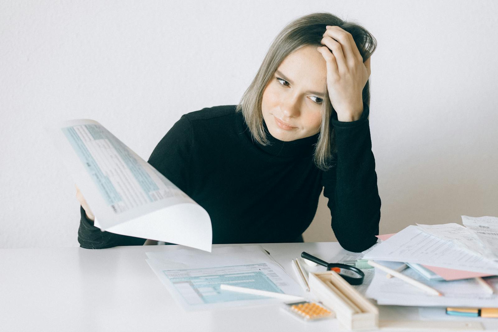 financial stress worry