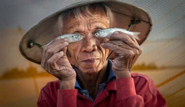 Portrait of Vietnamese fisherman wins top prize at UK photography award